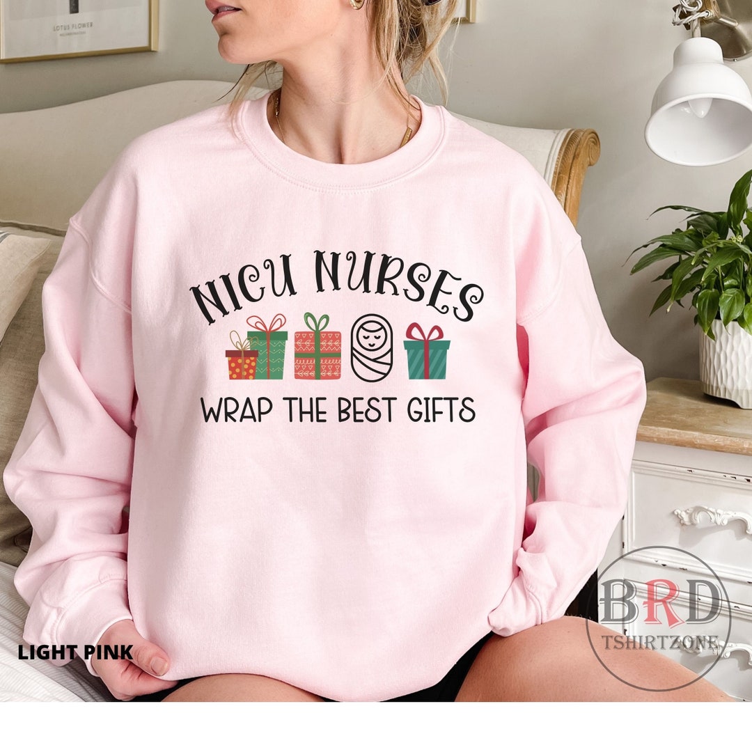NICU Nurse Sweatshirt, NICU Team Christmas Sweatshirts, NICU Nurses ...
