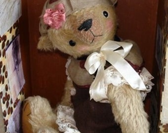 PDF epattern for 20 Teddy Bear French Beauty plus the dress and hat patterns by Sasha Pokrass