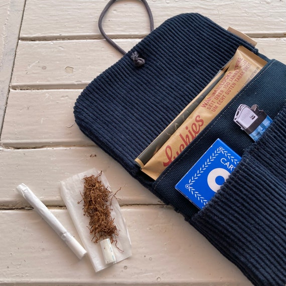 Tobacco Pouch “CORD” Blue