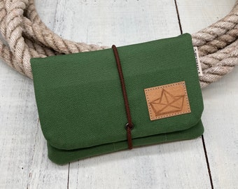 Porta tabacco “BOOT” verde