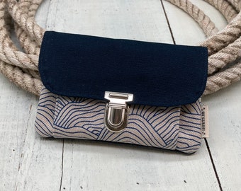 Wallet “WAVES” blue
