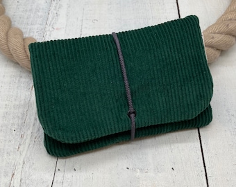 Tobacco bag “CORD” green