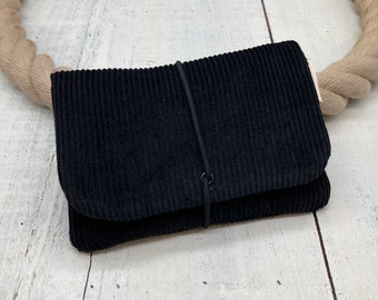 Tobacco pouch “CORD” black