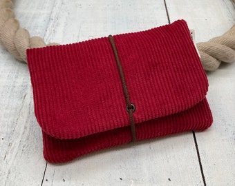 Tobacco pouch “CORD” red