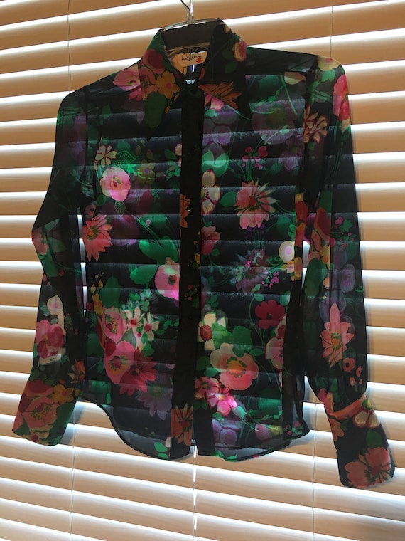 Lady arrow blouse floral shirt