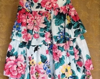 Garden party 80s Sundress small