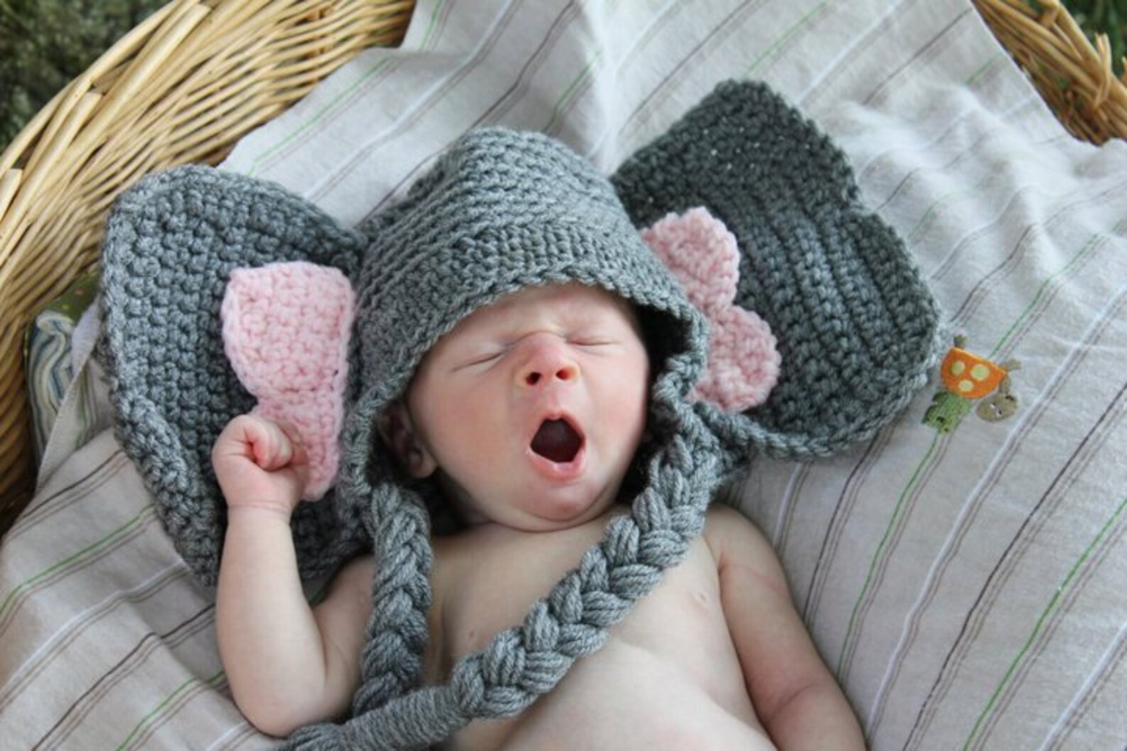 Baby Elephant Hat Etsy