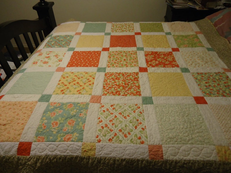 Strawberry Fields Layer Cake Quilt Pattern PDF File Etsy