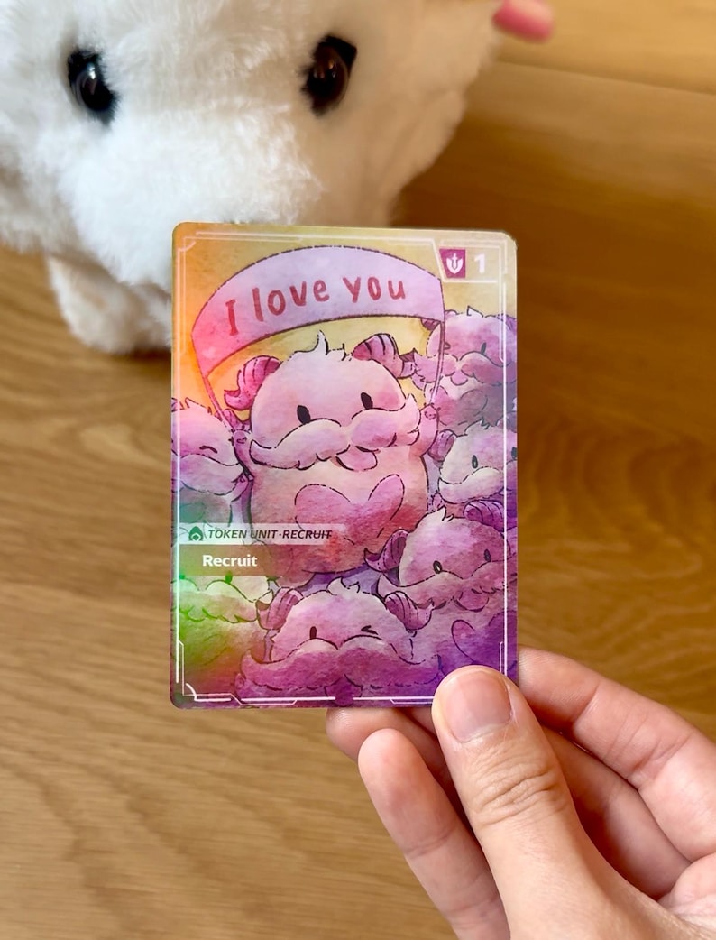 Holographic Recruit Tokens for Riftbound TCG - Etsy