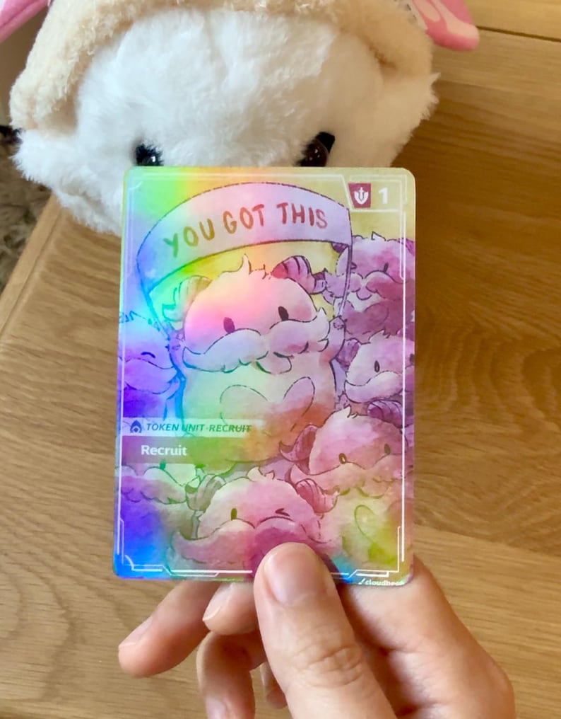 Holographic Recruit Tokens for Riftbound TCG - Etsy