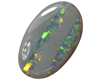 3.16 cts Dark Opal Lightning Ridge Solid Stone