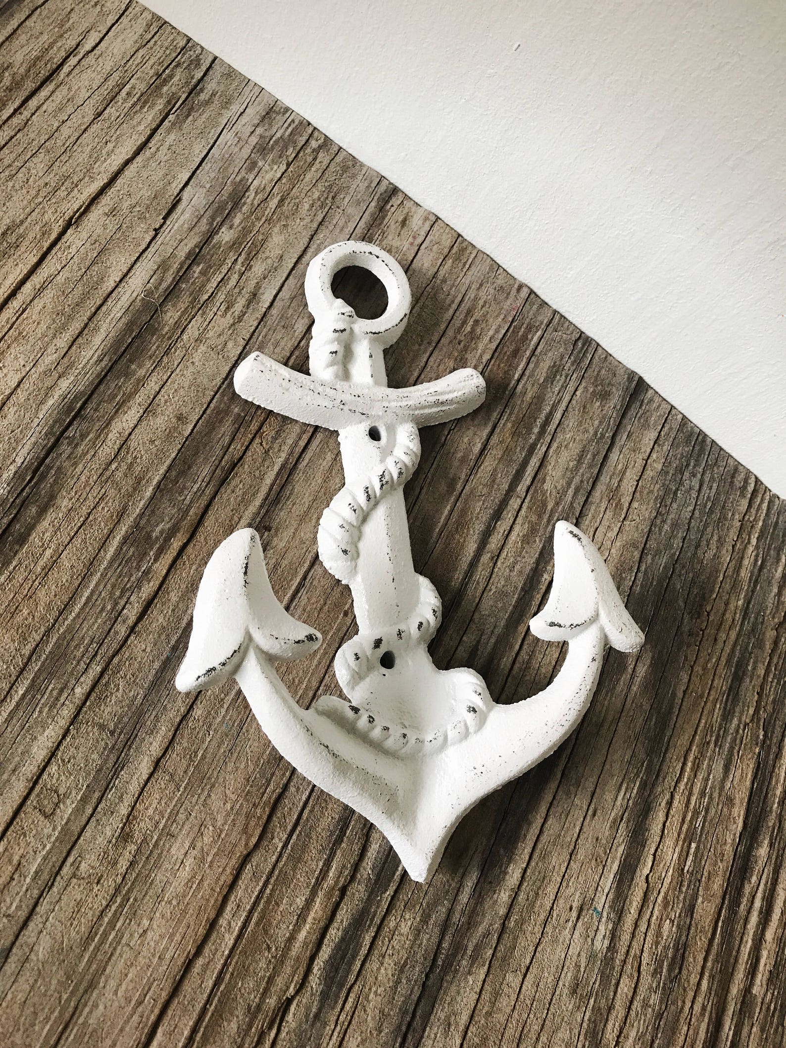Nautical Bathroom Towel Hook / Rustic Towel Hooks / Nautical Etsy