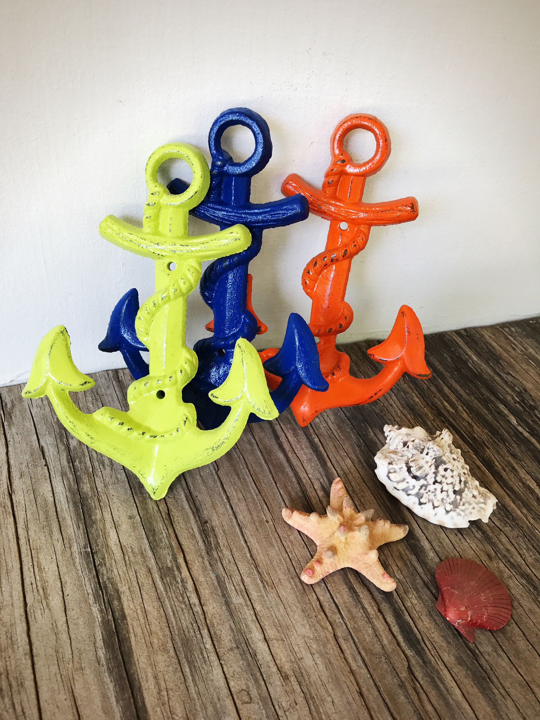 Towel Hooks for Kids / Boys Nautical Beach Bathroom Storage / | Etsy UK