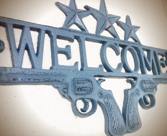 Western Welcome Pistols and Stars