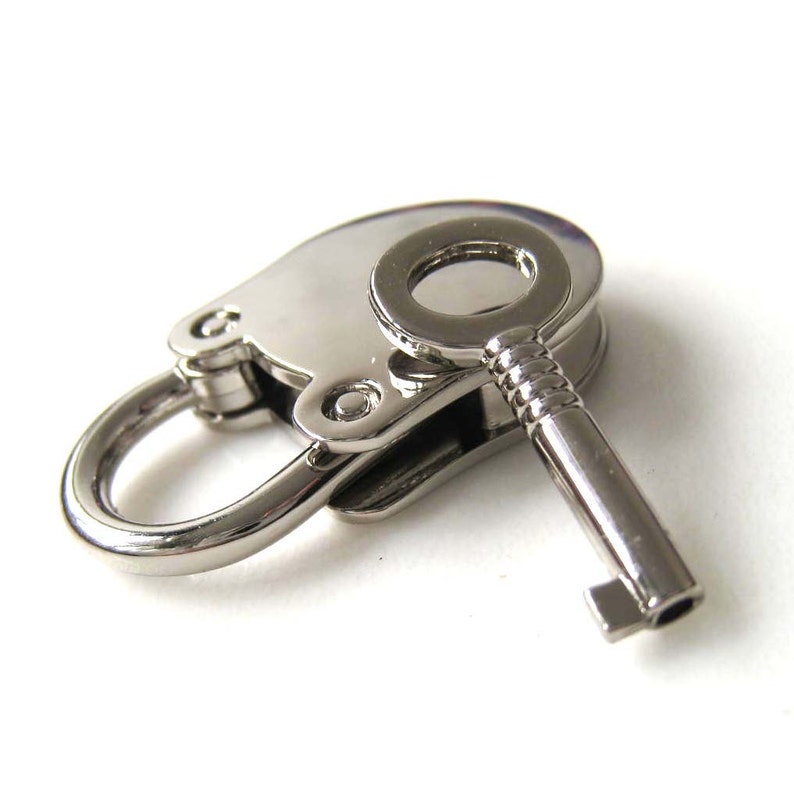 Silver Frog Shaped Lock Key Set for Hand Bag Clutch Backpack Etsy