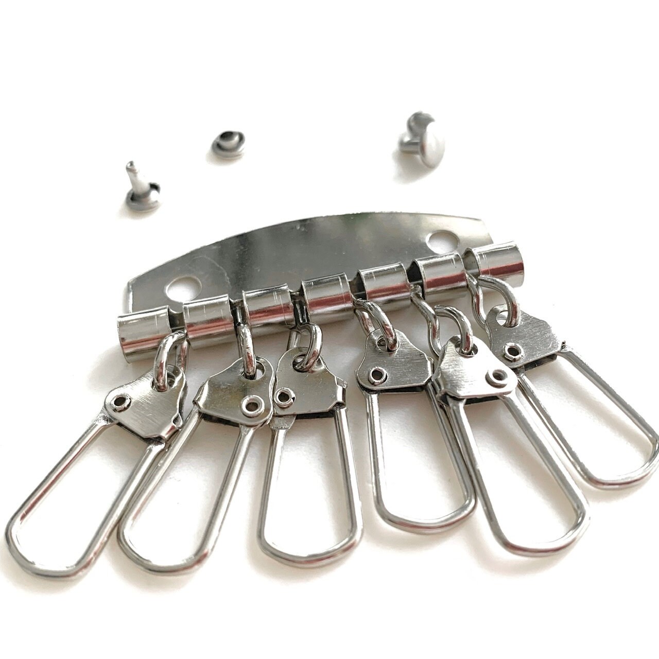 Nickel Metal Key Organizer Key Holder Key Rings 4.5cm X 5cm Etsy