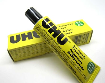 35ml UHU Multi Purpose Adhesive Glue for Fabric and Purse Clutch Bag Frame