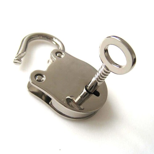 Silver Frog Shaped Lock Key Set for Hand Bag Clutch Backpack Etsy