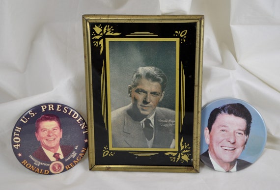 President Reagan Bush /'84 Original Classic Campaign Button