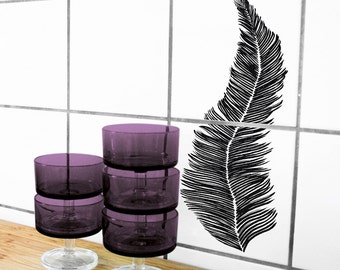 Tile Decal - set of 2 - "FLEDGE"