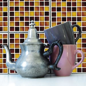 CHERIFA 01 - Tile stickers for wall & floor - set of 4