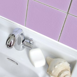 TILE STICKER - set of 4 - &quot;MONO 6&quot;