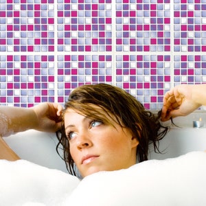 CHERIFA 03 - Tile stickers for wall & floor - set of 4