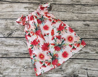 australian native flower dress