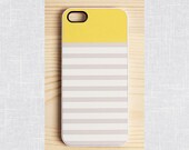 iPhone 6 case, iPhone 4 case, iPhone 4s case, Samsung s5 and s3 case, iphone cases & covers - mellow yellow and stripes