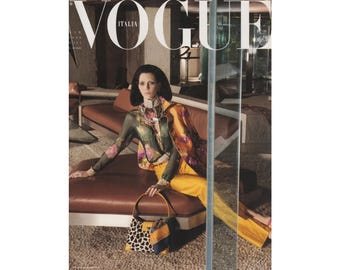 VOGUE Italia March 2000 Vintage Fashion Magazine 2000s Y2K Retro Birthday Anniversary Christmas Gift Present Ads Advertisements Italy