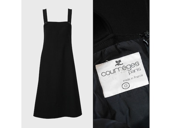 Vintage courreges black dress - Gem Vintage courreges black dress - Gem
