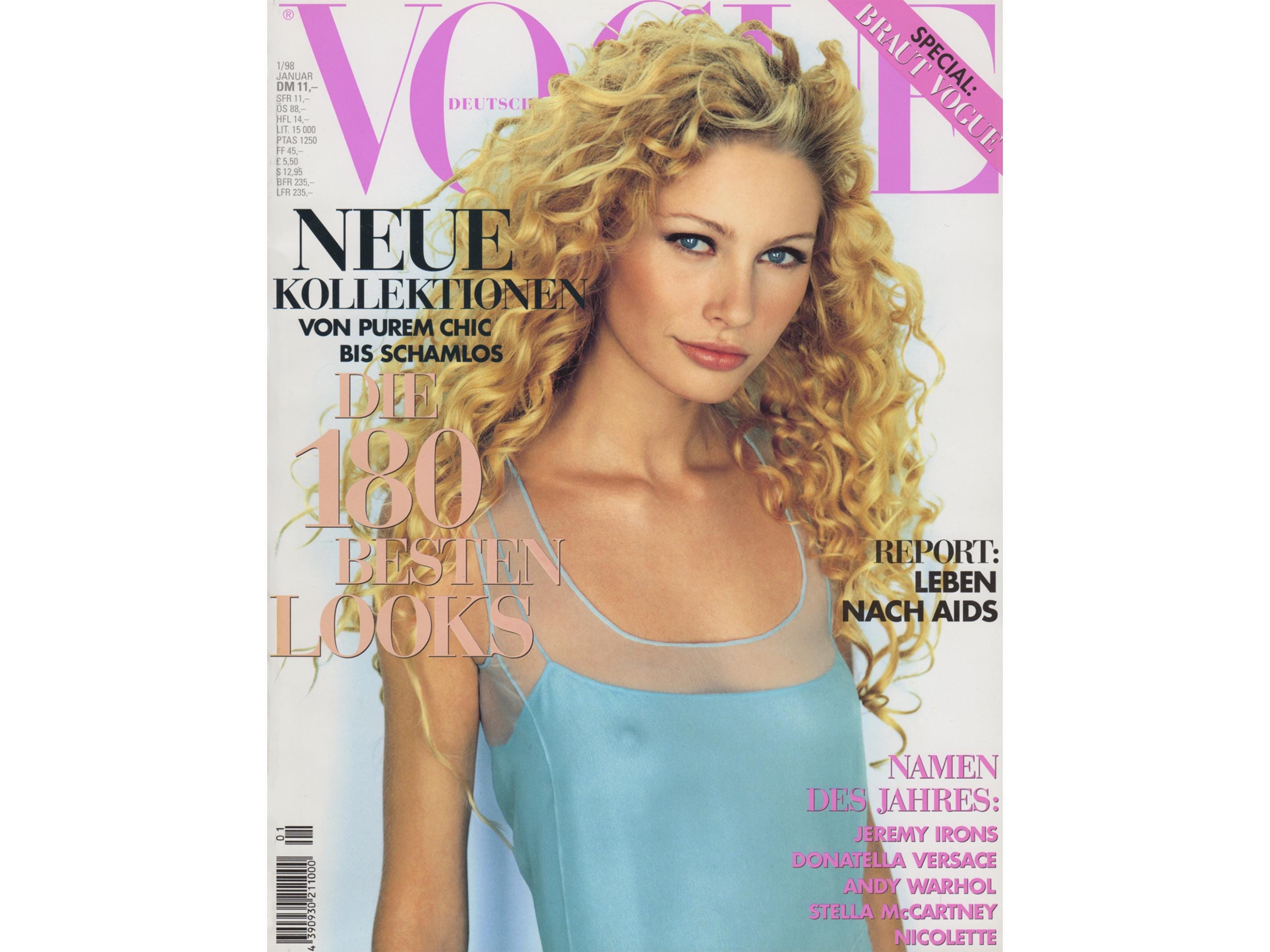 January 1998 Vogue - Etsy