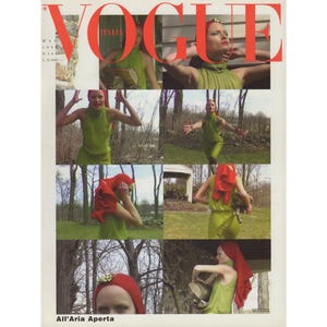 VOGUE Italia Mayo 1999 Revista de moda vintage Años 90 Retro Cumpleaños Aniversario Regalo de Navidad Presente Anuncios Anuncios Italia