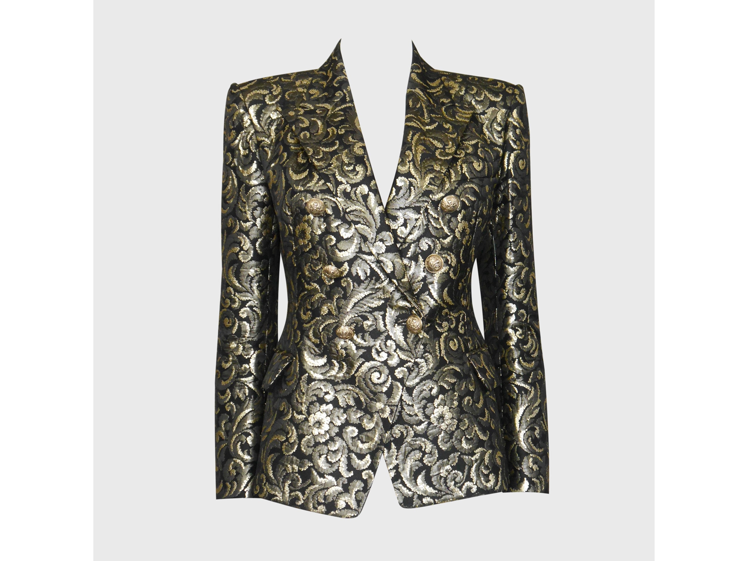 BALMAIN by Christophe Decarnin 2010年秋 ヴィンテージ ゴールド 