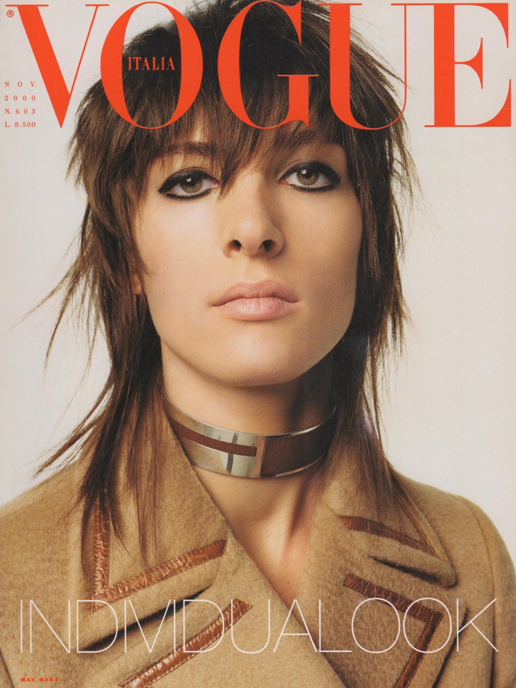 VOGUE Italia November 2000 Vintage Fashion Magazine 2000s Y2K