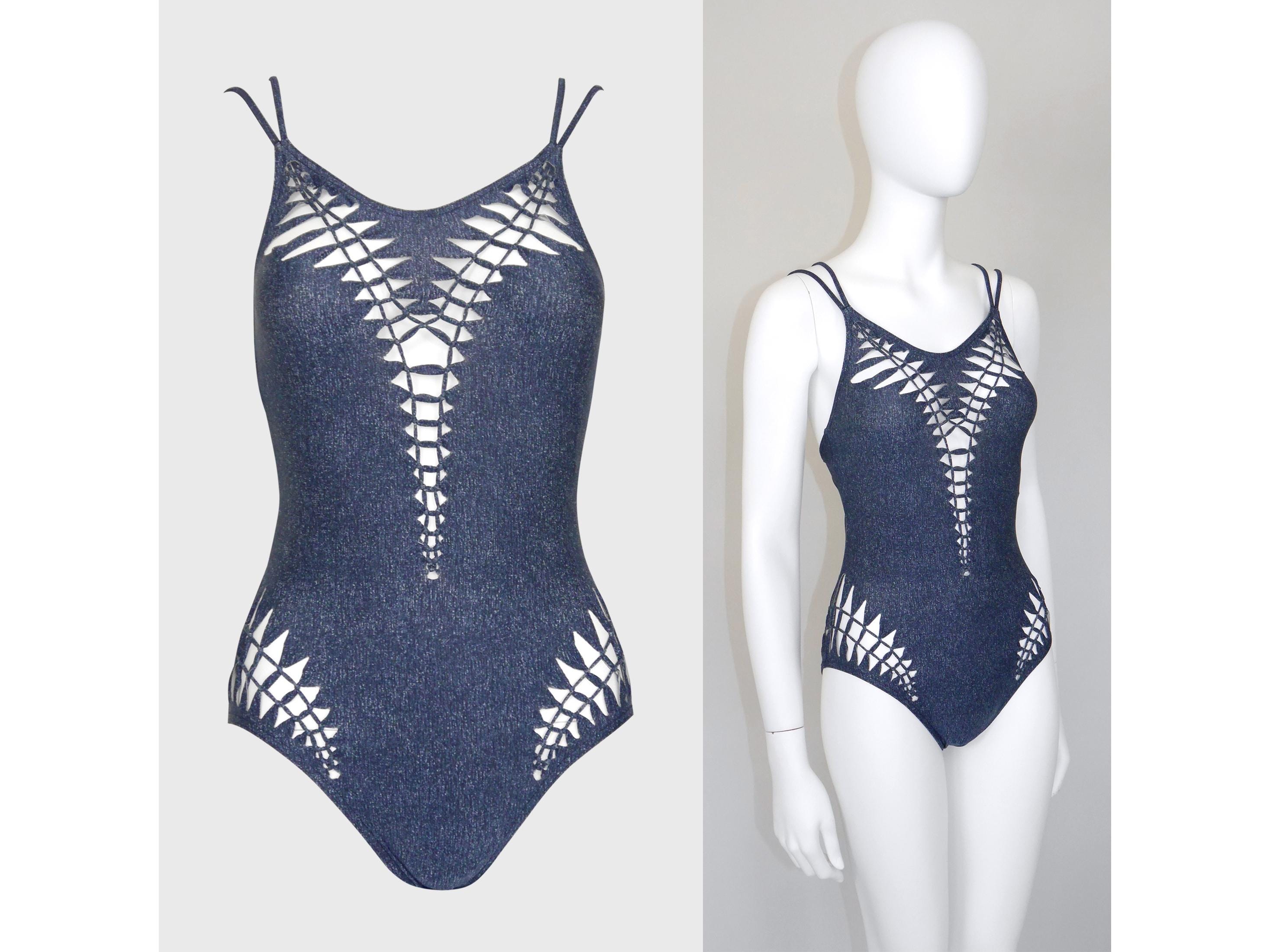 CHRISTIAN DIOR by John Galliano Spring 2001 Vintage Swimsuit