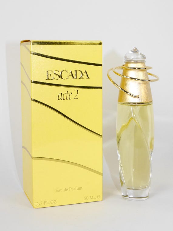 ESCADA Acte 2 (1995) 50 ml Eau de Parfum EdP Splash Vintage