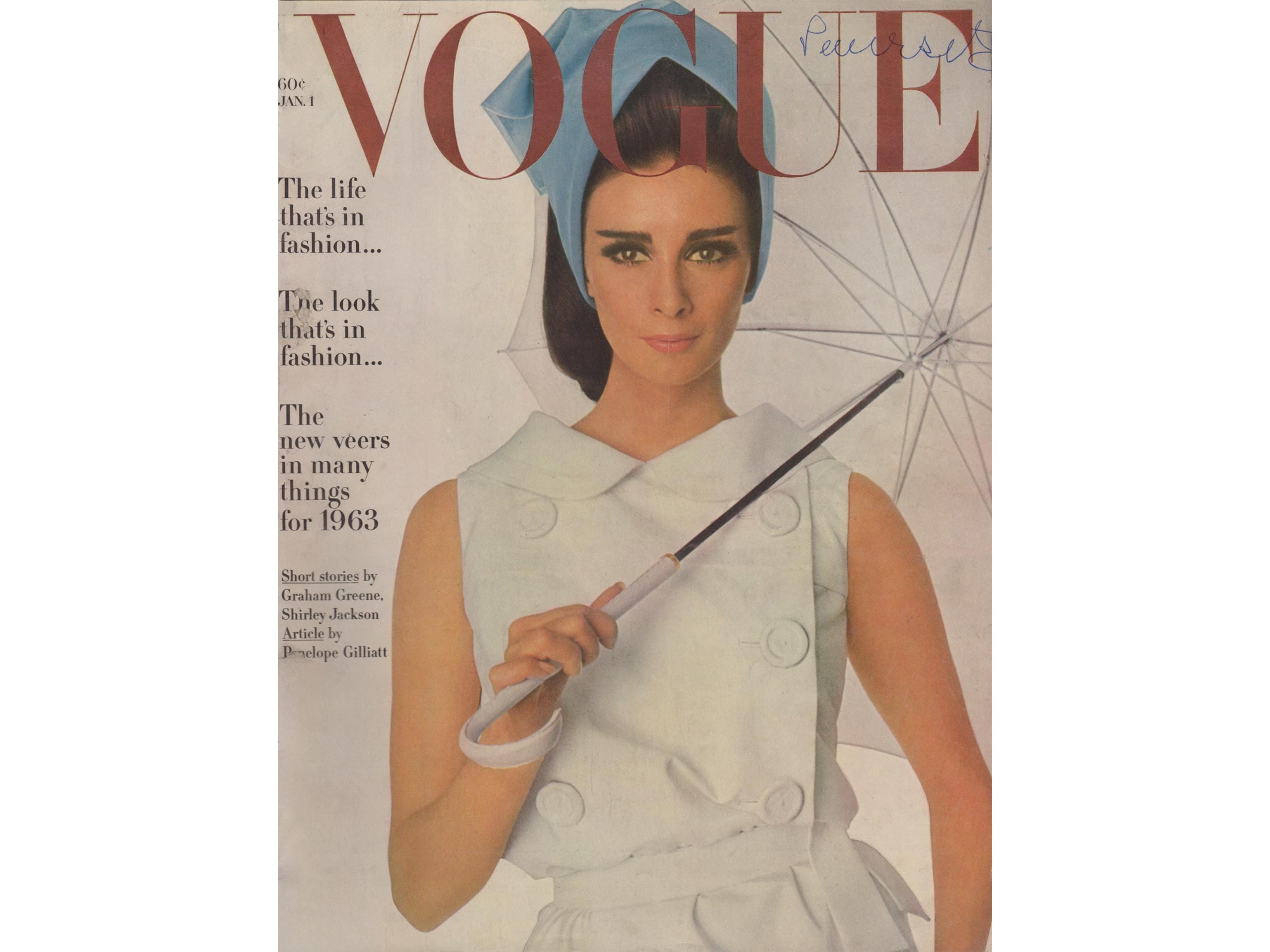 VOGUE US 1963年1月1日号 ヴィンテージファッション雑誌 1960年代 