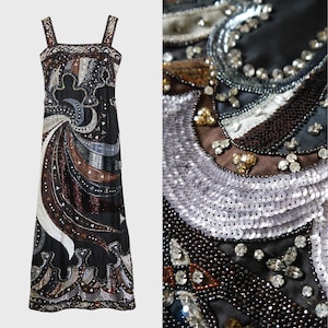mini white beaded dress 1960s Emilio Pucci Silk Dress – Swank Vintage main image 1