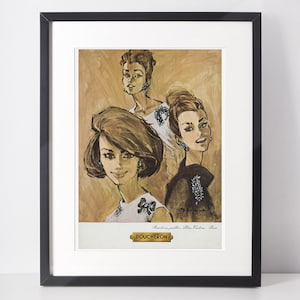 BOUCHERON 1963 Vintage Advertisement 1960s Jewelry Print Ad Poster Wall Art Collectible Birthday Anniversary Christmas Gift Present