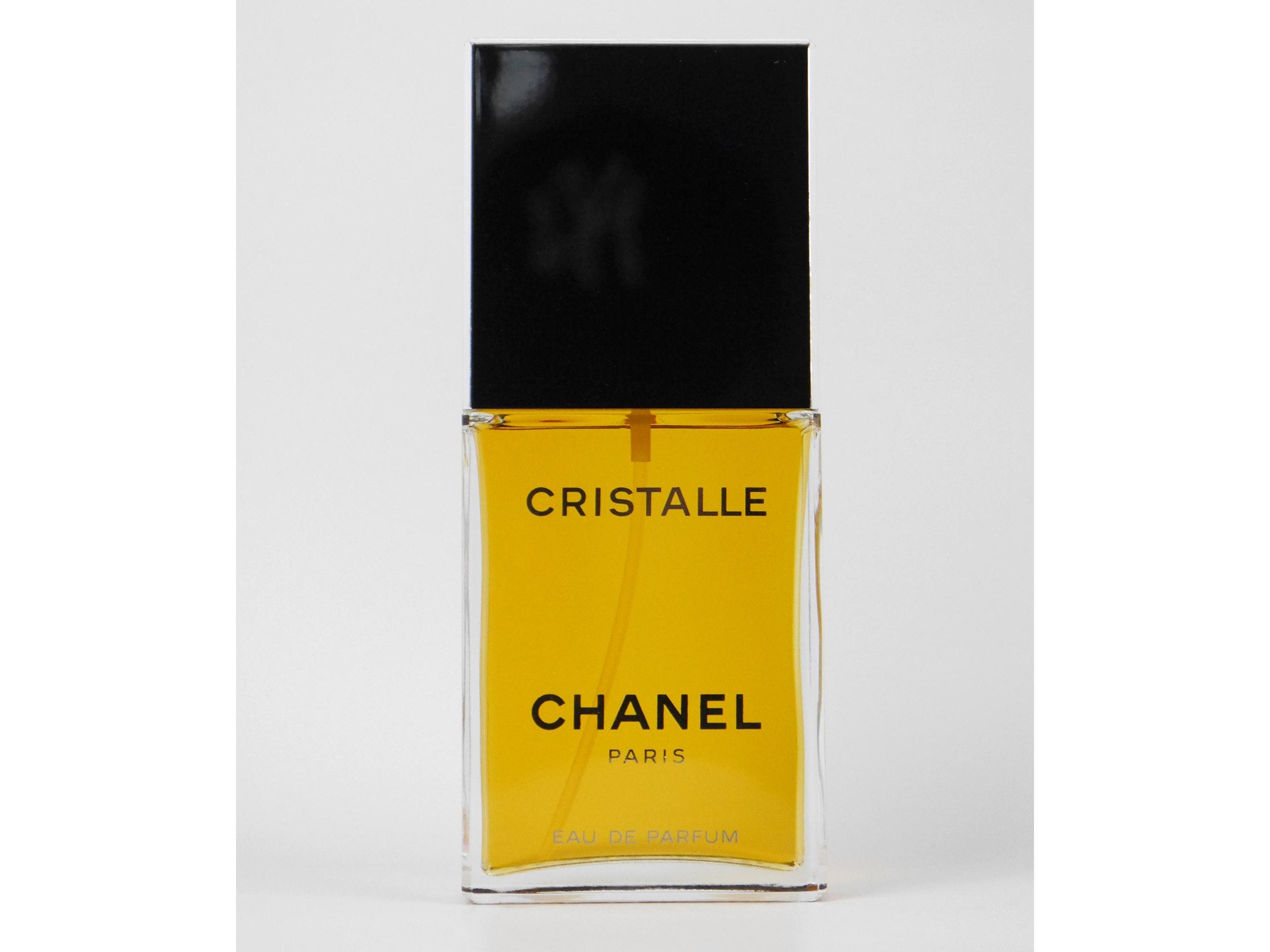 CHANEL Cristalle (1993) 100 ml Eau de Parfum Natural Spray Vaporisateur 1990s Vintage Perfume Fragrance Scent Floral Green Fresh Chypre