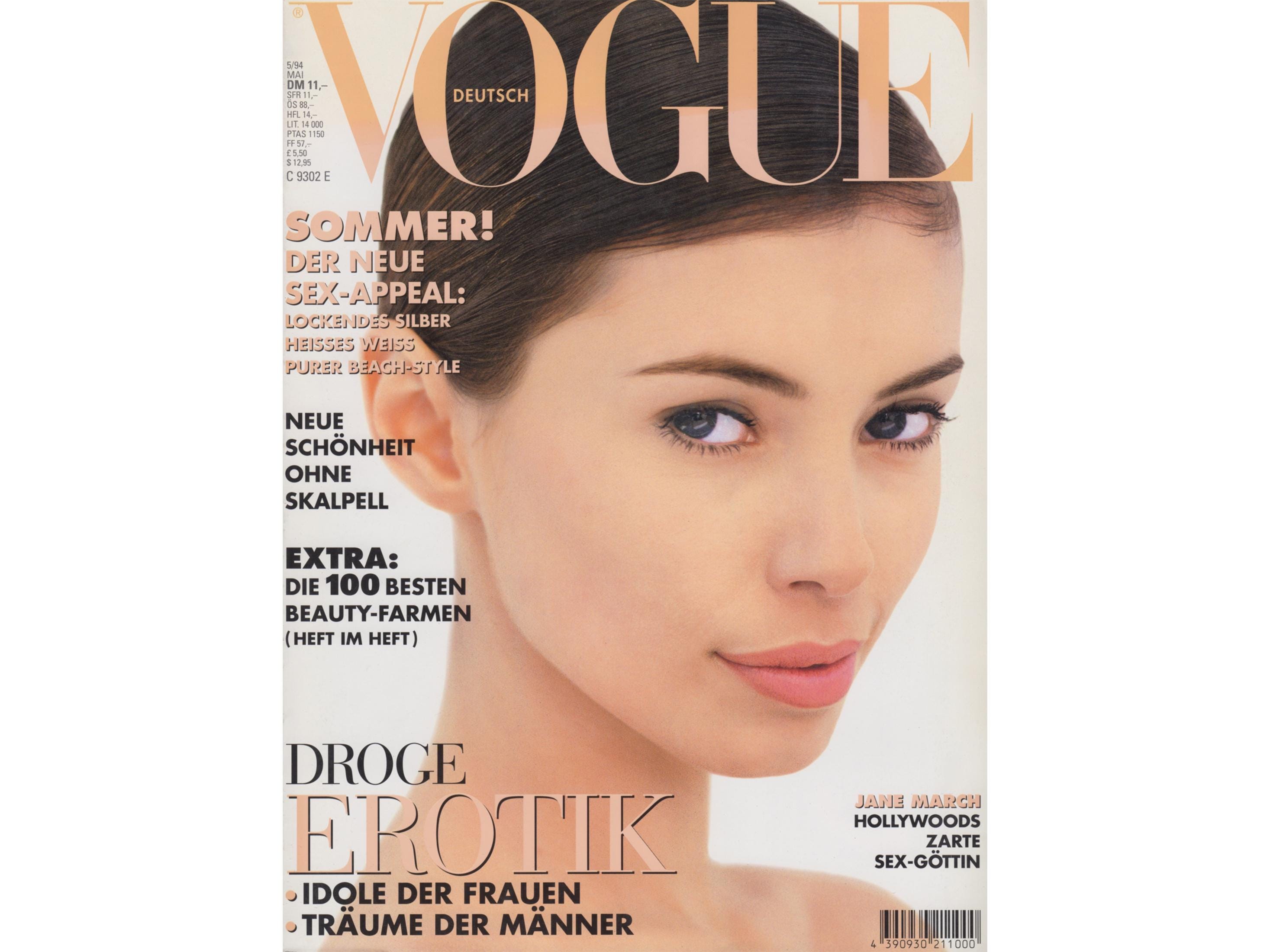 Vogue March 1994 - Etsy