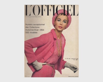 L'OFFICIEL PARIS June 1964 – VINTAGE VON WERTH
