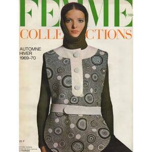 コレクション マガジン 冬 1964-1965 パリ フランス 外国 オリジナル
