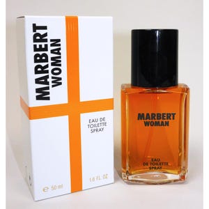 MARBERT Woman (1987) 50 ml Eau de Toilette EdT Natural Spray Vaporisateur Profumo vintage anni 2000 Fragranza con scatola Fuori produzione Inutilizzato