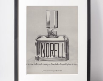 NORMAN NORELL 1976 Vintage Advertisement 1970s Perfume Print Ad Poster Wall Art Birthday Anniversary Christmas Gift Present Interior Design