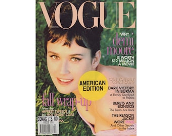 Vogue U.K. Vintage Fashion Magazine (june, 1994) VG Condition - Etsy