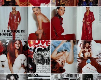 VOGUE 1992年12月号 ヴォーグ・ドイツ 1992年12月号 ヴィンテージファッション雑誌 1990
