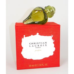 CHRISTIAN LACROIX Christian Lacroix (1999) 35 ml Extrait de Parfum Natural Spray Vintage Pure Perfume Unused w/ Box Discontinued Fragrance