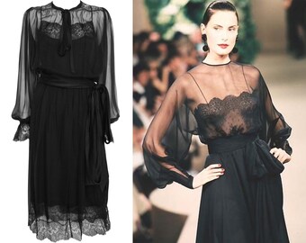 yves saint laurent vintage dress